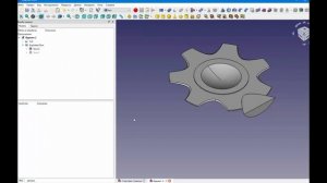FreeCad Деталь во фрикаде 2