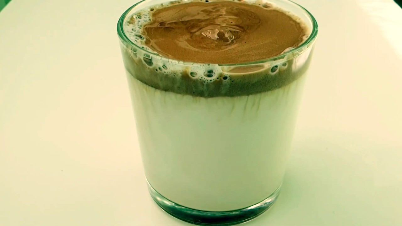 Дальгона-кофе с помощью венчика, миксера и капучинатора