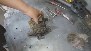 Замена подшипника генератора на Ниссан Пульсар