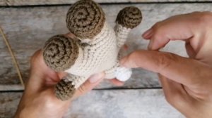 ?Оленёнок МК крючком из серии "зверюшки малыши"