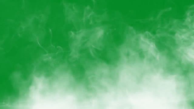 Smoke Green Screen Background HD
