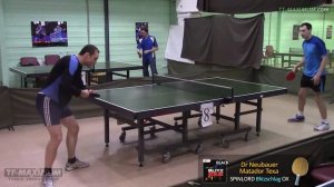 test DR NEUBAUER Matador Texa с длинными шипами OX SPINLORD Blitzschlag long pips