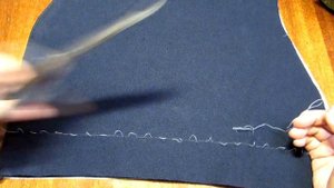 Копировальные стежки (силки). Как перенести намеченные линии с одной детали на другую