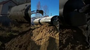 Установка септика 23.10.2022 г. СНТ "Строитель-1" г. Ханты-Мансийск
