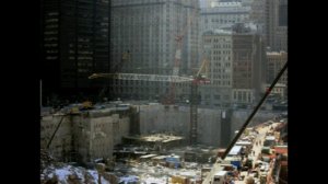 место падения Нью-Йоркских башен (Freedom Tower- March 2009)