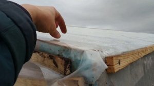 Накрываем зимнюю теплицу пленкой СВЕТЛИЦА. Суперпрочная пленка НЕ из полиэтилена.