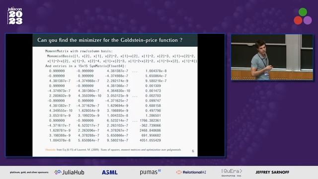 Polynomial Optimization | Benoît Legat | JuliaCon 2023 смотреть онлайн
