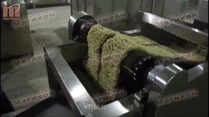 Линия для производства лапши быстрого приготовления 11000 шт 8 часов 2