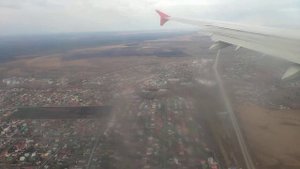 Airbus A321 "Уральские авиалинии", Домодедово-Рощино 03.05.21г. Посадка в Тюмени.