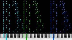 Tetris in Dark Midi