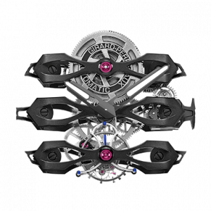 TROIS PONTS VOLANTS (Tourbillon with three flying bridges / Aston Martin Edition) @GIRARDPERREGAUX