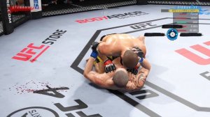 ХАМЗАТ ЧИМАЕВ РАЗБИВАЕТ БЛОК в UFC 4 | СПАМ БЛОКА И БОРЬБЫ