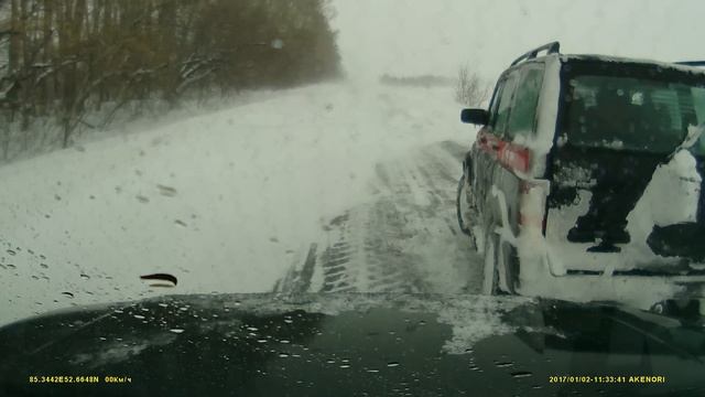 Дорога Новокузнецк Бийск 02 01 2017 г смотреть онлайн