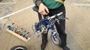 Сергей Дашевский и его исторические, полноприводные и самые маленькие велосипеды в мире.