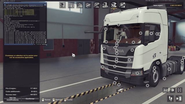 [ ETS 2 1.44 BÊTA ] LEATHER BEIGE INTERIOR SCANIA NG BY SHEYTAN смотреть онлайн