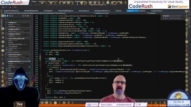 e407 - Refining the Card Play Visuals & User Interface (TypeScript).