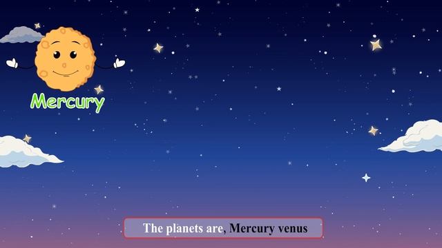 Learn planets names for kids смотреть онлайн