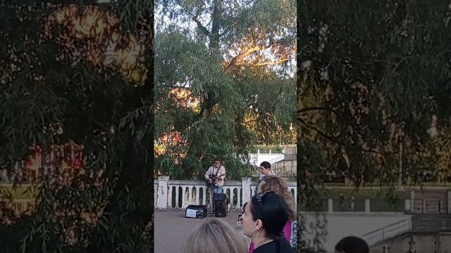 Остановились послушать. Летним вечером. Ностальгия.... смотреть онлайн