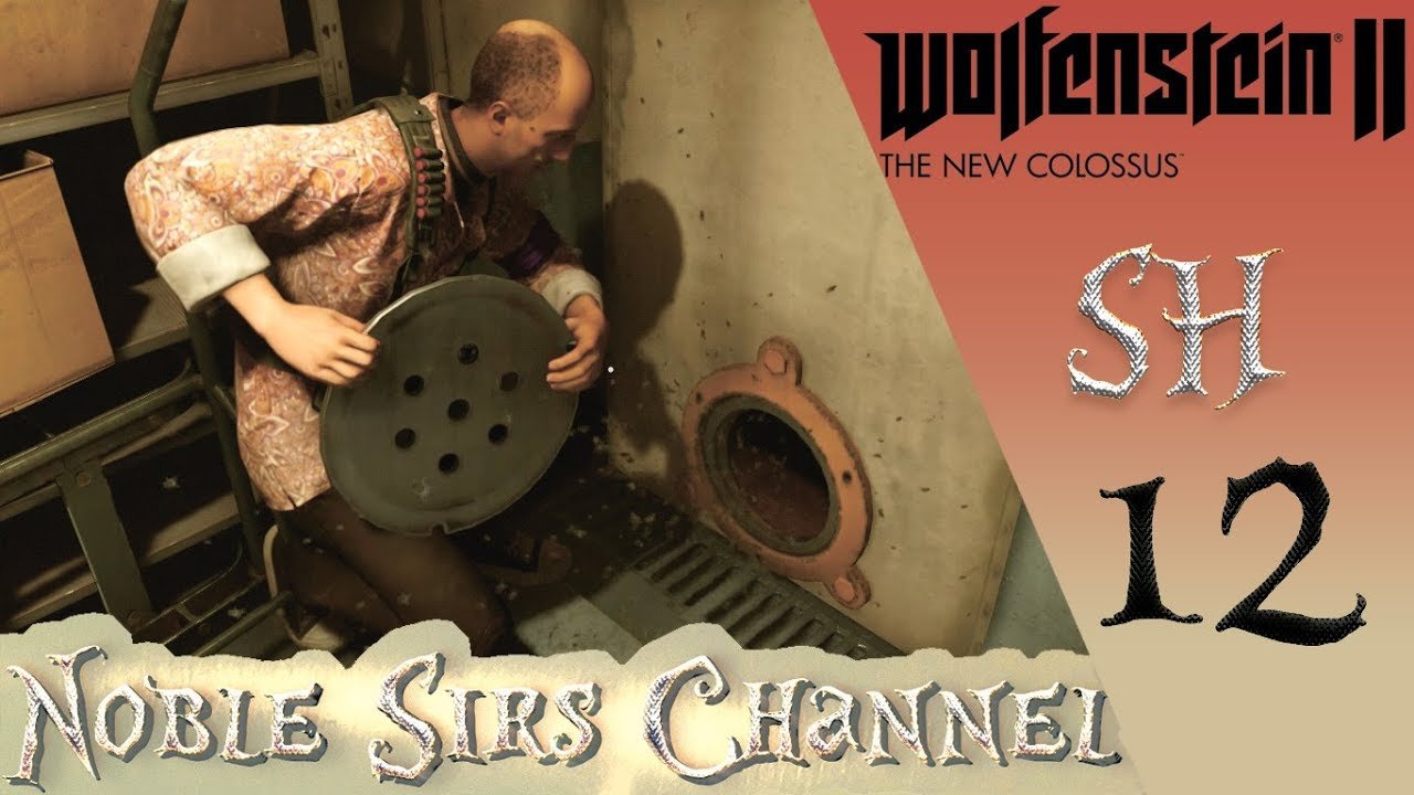 Wolfenstein II: The New Colossus ► Ползанье в дерьме, #12 #shorts