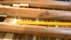 Пчелы. Улей из камыша. Часть 3