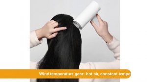 Xiaomi Reepro Mini Power Generation Electricity Hair Dryer 1300W Portable folding Negative ion