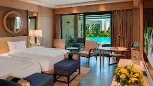 REGNUM CARYA GOLF & SPA RESORT 5_. GOLF ROOM BY POOL.