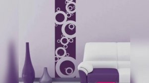 Purple Colour Wall Painting Ideas || Wall Colour Combination || Purple Colour