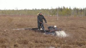 Движение по болоту РА-550 (вода)