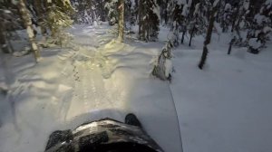 СМ 002. Поставил дополнительную фару. Покатушки в темноте