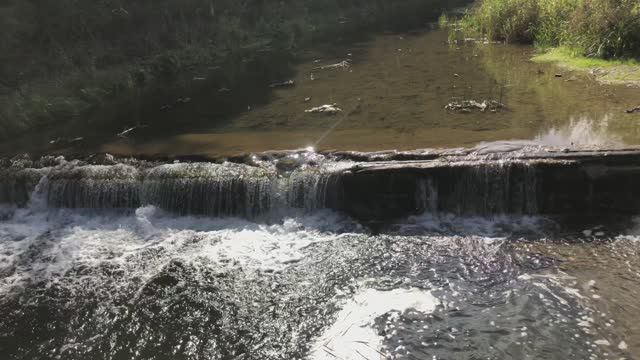 Успенский водопад. Село Успенка Мошковский район, Новосибирская область.