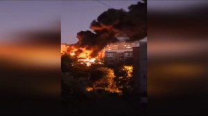 Ейск Краснодарский край 17.10.2022 на многоэтажку упал военный самолет