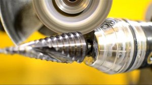 Заточка ступенчатого спирального сверла на станках ООО "Каиндл-Техник"