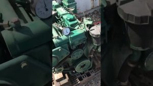 Почти прогретый двс volvo penta AD 41 A