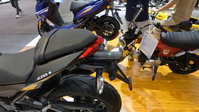 Выставка мотоциклов CFAIR. Часть 70. Мотоциклы JINCHENG (продолжение). смотреть онлайн