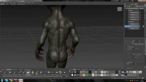 Low Poly Alien SpeedArt Mudbox