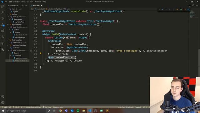 Flutter Tutorial For Beginners #3 - Stateful Widgets and Text Input