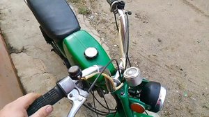 дедушкин мопед дельта СССР как работает