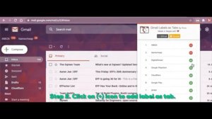 Demo: "Gmail Labels as Tabs" extension for Google Chrome