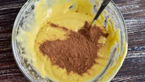 Пирог Зебра на молоке