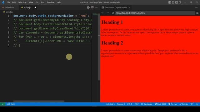 DOM . Java Script | Learn in Telugu | జావాస్క్రిప్ట్ డాక్యుమెంట్ ఆబ్జెక్ట్ మాడల్ смотреть онлайн