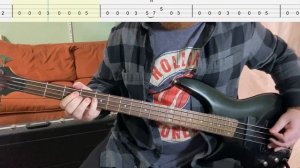 Mötley Crüe - Shout at the Devil (Bass Cover with Tabs)