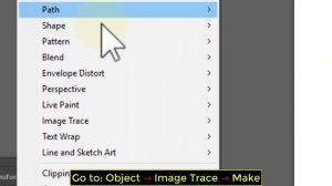 How to Trace an image in illustrator CC 2019 - Tutorial