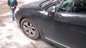 Подъем подвески Citroёn C5 после стоянки