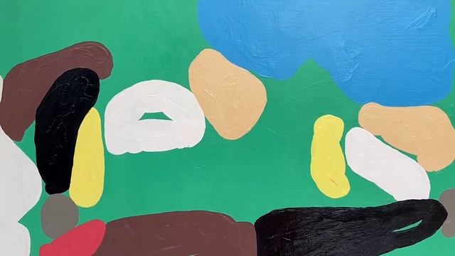 Картина акрилом в спортивном стиле художник Джон Пешков смотреть онлайн