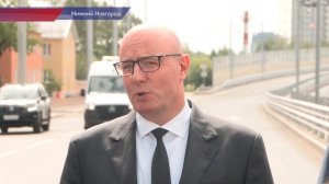 Развязка на Циолковского открылась в Нижнем Новгороде