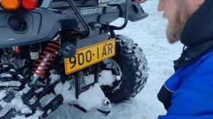 Linhai 500 promax Rekisteröinti ja Alkutunnelmia.