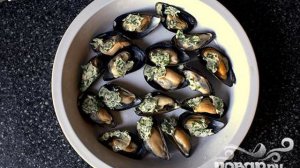 Жареные мидии