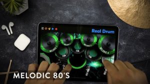 REAL DRUM: Kit Melodic 80's