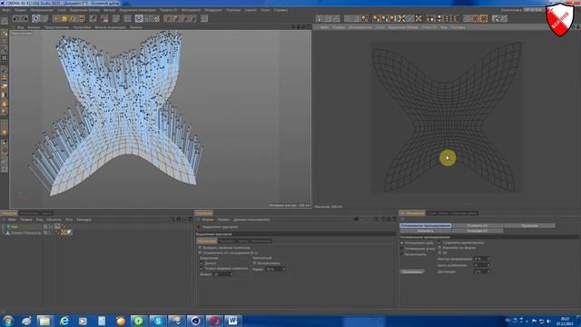 Создание волос в Cinema 4d -Урок 2 смотреть онлайн