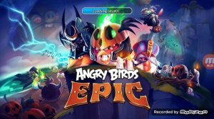 Angry Birds Epic Halloween Background 🎃